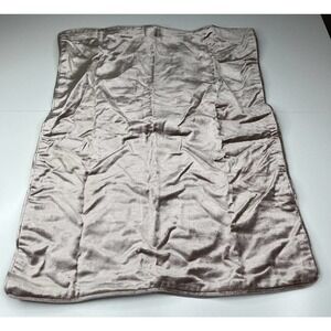 NWT RH Teen Luster Velvet Sham Pillowcase Gold Brown